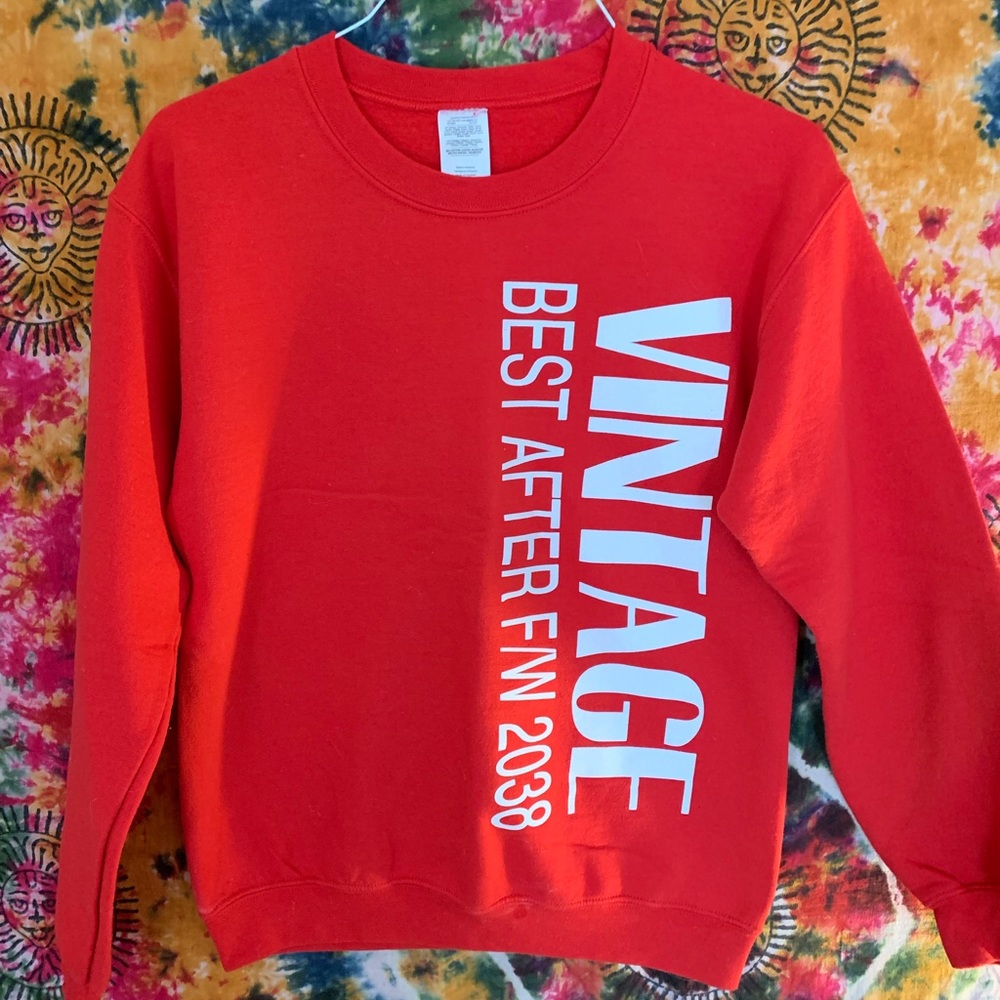 Red Sweatshirt